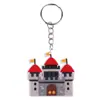 Chaveiro Escudo do Trono do Cavaleiro Armadura Castelo Desenho Animado Decoração de Mochila Amazon Aliexpress Shein Chaveiro