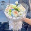 Yitong 4.7 seda totalmente transparente celofane, flor de embalagem, celofane buquê impermeável flor papel de embrulho