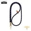 Cordón de alta gama original para teléfono móvil de 8 MM resistente para colgar en el cuello ajustable para exteriores anti-pérdida cuerda trenzada para muñeca dorada