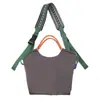Nueva Bolsa de Hombro Portátil de Moda de Gran Capacidad Ecológica con Correa de Hombro y Bolsa de Compras Pequeña Estampada Fresca y Dulce