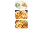Fideos de Arroz Frescos 250g/bolsa Fideos de Arroz Frescos Salteados Sopa de Fideos de Arroz Salteados Fideos de Arroz Mixtos Fideos de Arroz Auténticos Comida Instantánea