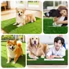 Esteras de Césped para Mascotas al por Mayor Transfronterizas, Baños para Gatos y Perros, Alfombras de Césped de Plástico, Esteras de Césped Artificial Impermeables para Interiores