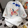 Camiseta de Manga Corta Retro Zodiaco 2026 para Mujer, Algodón Puro Estilo Americano Estampado de Pony Año Nuevo Top Rojo Vino para Pareja
