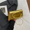 Bolsa de Mão Popular Europeia e Americana Transfronteiriça, Bolsa de Mão Elegante Clássica para Noite, Sensação de Luxo Leve de Alta Qualidade, Bolsa Feminina de Ombro Cruzado
