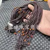 Cuerda de Colgante Ajustable con Perla Roja Superior Jade Fino Jade Hetian Jasper Cuerda de Colgante Cuerda de Collar Cuerda de Cable de Jade