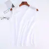 Chaleco Deportivo Fresco y Transpirable de Verano para Hombre, Sudadera de Color Sólido, Chaleco de Malla de Seda Helada para Hombre