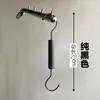 Ganchos para tienda de ropa Ganchos en S Perchas Ganchos para colgar Ganchos de exhibición Madera maciza Colgar ropa Tienda de ropa para mujer Pared Perchas para pantalones