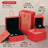 Estilo chinês Placa Fivela Caju Onda Brocado Caixa Anel Pingente Hetian Jade Pulseira Colar Jóias Jade Caixa de Jóias