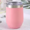 Taza de Huevo de Acero Inoxidable de 12 oz para Café Transfronteriza de Amazon, Taza de Huevo de Doble Capa, Taza de Huevo al Vacío, Copa de Vino con Forma de Cáscara de Huevo, Taza de Regalo