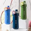 Lonchera de Plástico con Compartimentos para Estudiantes y Trabajadores de Oficina, Lonchera Sencilla, Lonchera para Ensalada de Frutas, Juego de Vasos con Tapa