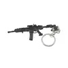 Shuojie Delta Peripheral K437 Versão Esqueleto Coronha Chaveiro de Metal Jogo Liga Mini Arma Pingente 9cm