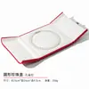 Caja de Anillo de Terciopelo de Doble Apertura para Joyería Caja para Collar Caja para Joyería Caja de Embalaje Caja de Regalo para Aretes Pulsera Venta al por Mayor Caja para Perlas