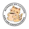 Suministro transfronterizo de divertidos pines de esmalte para café de gato, insignias metálicas con frases creativas en inglés, pines decorativos para bolsos