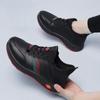 Procesamiento y Personalización de Zapatos Casuales Versátiles Estilo Coreano Otoño 2024 Suela Suave Resistentes al Desgaste Zapatos Deportivos Superficie de Cuero Trbottomyy Zapatos para Correr para Mujer