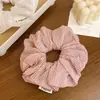 Nuevo Anillo de Cabello Grande para Colon Satén Suave Francés Elegante para Mujer Combinación Universal Cuerda Elástica de Tendón de Goma Accesorios para el Cabello Venta al por Mayor