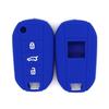 Aplicable a Peugeot nuevo 301307308S4085082008300840085008 plegable 3 botones silicona llave