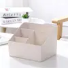 Ins Caja de Almacenamiento Combinada para Escritorio de Estudiante Plástico Color Sólido Multicapa Estante para Labiales Líquidos y Labiales Artefacto de Almacenamiento Cosmético
