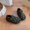 Sandalias Birkenstock versátiles de estilo coreano para otoño con lunares, zapatos planos de cuero genuino inspirados en el bosque retro, ligeros y casuales para hombres, mujeres y niños