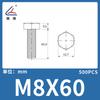 Tornillo de hexágono exterior de nylon Lianyang perno de plástico tornillo de nylon cabeza de lenteja tornillo de hexágono exterior tornillo aislante de hexágono exterior Blanco