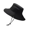 Sombrero de Sol de Verano para Hombre para Exteriores, Sombrero de Protección Solar para Montañismo y Pesca, Sombrero de Pescador, Sombrero de Sol de Moda