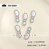 Accesorios DIY Tenedor y Cuchara Pequeños de Acrílico Vajilla Colgantes Mini Adornos Lindos Materiales Hechos a Mano Dijes Dijes para Bolsas