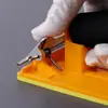 Nuevo marco de lija pulido a mano marco de lija de esponja engrosada pared interior auto-lijado masilla pulido artefacto marco de arena de plástico