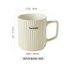 Taza de cerámica de estilo japonés para niñas, taza de verano para parejas, taza de café para niños, taza de té para el hogar y la oficina