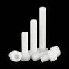 Tornillos de Cabeza Cilíndrica M3M4M5M6M8 Pernos de Cabeza Cilíndrica Hexagonal de Plástico Tornillos de Cabeza Hexagonal de Enchufe de Plástico Tornillos de Nylon