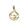 Accesorios DIY Joyería de Perlas Colgante de Cinta Soporte Vacío Producto Semiterminado 11-12mm Base Colgante Ocultador Cabeza Jg5945