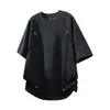 2026 Nueva Camiseta de Manga Corta para Hombre de Amazon 240g Resistente Remache Cuello Redondo Casual para Hombre