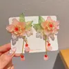 Acessórios de Cabelo Infantis Estilo Antigo, Presilha de Cabelo com Borla Estilo Chinês Hanfu para Bebê, Presilha de Cabelo Fofa de Princesa para Fantasia Antiga de Meninas Venda por Atacado