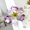 Flores Artificiais Pequenas de Íris Alice Flor de Cabelo DIY Adorno de Cabeça Materiais para Arranjo de Flores Acessórios Enfeites de Guirlanda para Casa