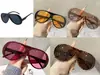 5 Pares de Óculos de Sol Aviador com Armação Grande para Mulheres, Conjunto de Luxo, Óculos de Sol Moda Y2K, Óculos de Sol Anti-UV