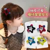 Acessórios de Cabelo Infantil Presilha de Cabelo Estrela Adereço Dopamina Outono e Inverno Veludo Estrela de Cinco Pontas Presilha de Cabelo Urso Presilha de Cabelo para Bebê