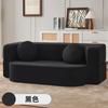 Módulo Simple de Esponja Costura de Combinación Sofá Cama Plegable Doble Propósito Fila Recta Sala de Estar Compresión al Vacío Tela de Sofá Cama