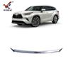 Adequado para Toyota 21 Highlander modificado frente média net tampa superior guarnição capô guarnição galvanoplastia lantejoulas