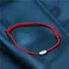 Pulsera de Cuerda Roja de Transbordo 2021 Regalo para Niños y Niñas Cuentas Universales de Transbordo Cuerda de Buena Suerte para Este Año de Vida