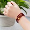 Regalo directo de fábrica Pulsera Pixiu de Múltiples Círculos Tendencia de Moda Red Social Temperamento Simple Pequeño Regalo Drenaje