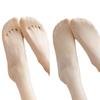 Calcetines invisibles finos de verano para mujer con corte bajo, base de algodón, sin talón, calcetines de verano para tacones altos, calcetines ultra finos antideslizantes para mujer
