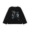 Camiseta de Manga Larga con Estampado de Letras Estilo Perezoso Americano para Hombres y Mujeres, Primavera 2026, Diseño Holgado Versátil, Top de Moda