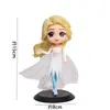 Decoração de Bolo de Aniversário Branca de Neve Ornaments Belle Frozen Elsa Sereia Fantasia Toppers