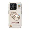 Funda de Teléfono Xiaomi 17max de Coco Pintada a Mano Simple Aplicable Nueva Protección de Borde Completo xm17 con Correa de Mano Dibujo Animado Creativo