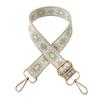 Nueva correa de hombro ancha de jacquard colorida de 3,8 cm, ajustable, para bolso cruzado, correa larga, accesorios, correa de repuesto