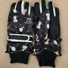 Guantes de esquí para niños para ciclismo de invierno, para niños y niñas, forro polar para exteriores, engrosados, resistentes al agua, al viento, al frío y cálidos