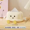 Caja de Pañuelos de Yeso con Alto Valor Estético para Uso Doméstico en Sala de Estar y Baño, Portarrollos de Papel Higiénico Multifuncional con Resorte Incorporado, Caja de Pañuelos de Plástico