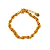 Pulseira de Contas de Ouro Sanduíche Vietnamita Nova Banhada a Ouro Brilhante Sólido Fosco Pulseira de Contas Leves Contas de Buda Envio Direto