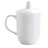 Taza de Cerámica Jingdezhen con Tapa Taza de Té de Cerámica Taza para Reuniones de Oficina Taza de Agua Taza de Té para Recepción Regalo Conmemorativo con Logo Impreso