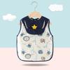 Mono para bebés, niños y niñas, jardín de infantes, alimento complementario para comer, impermeable, antisuciedad, bolsa de comida para bebés, babero, delantal retrorreflectante para niños