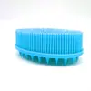 Popular Cepillo de Baño Transfronterizo, Cepillo de Baño de Silicona Poligonal Multicolor de Remolino Diario, Cepillo de Masaje Portátil