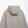 Ropa europea y americana transfronteriza para mujer ZA AliExpress moda casual de venta caliente chaqueta con capucha a cuadros